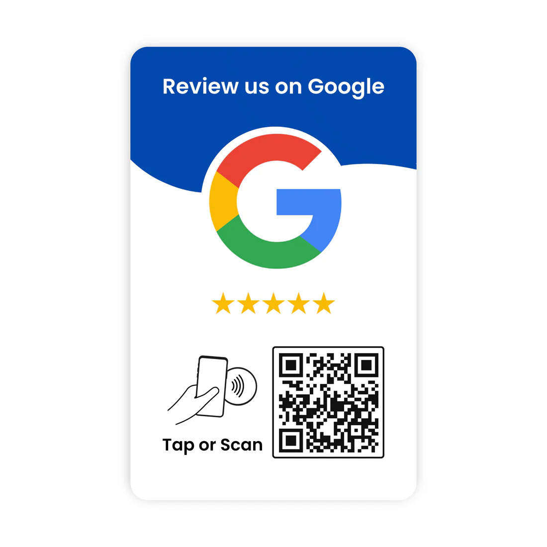 GrayTap Google Review Card
