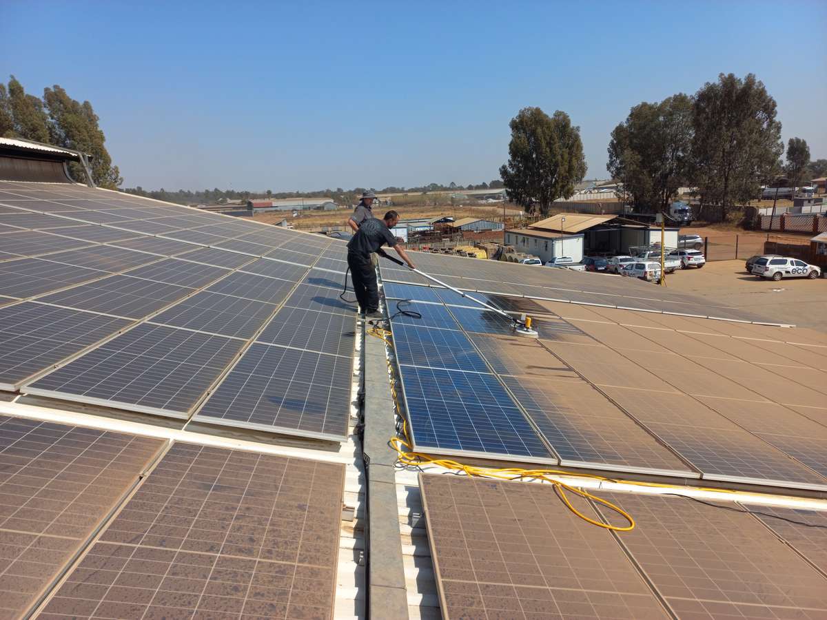 Solar Panel Washer - Dual Head Brush AC 220V