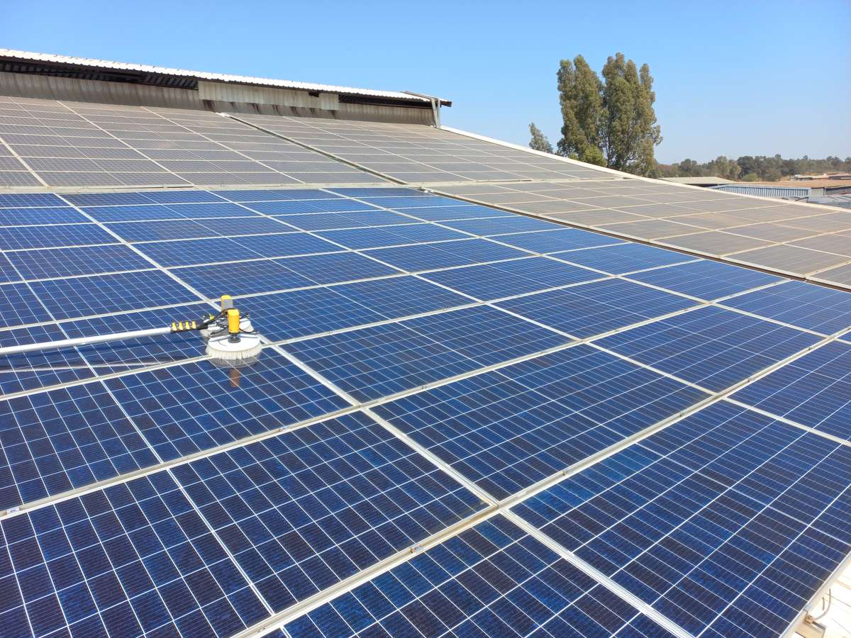 Solar Panel Washer - Dual Head Brush AC 220V