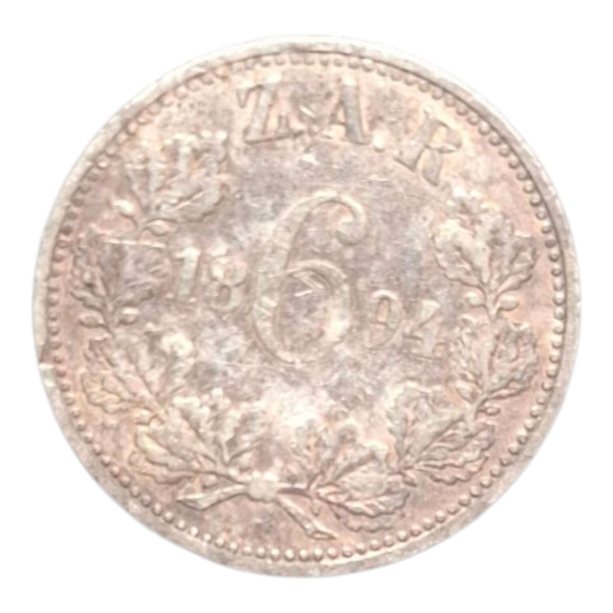 1894 ZAR 6 Pence