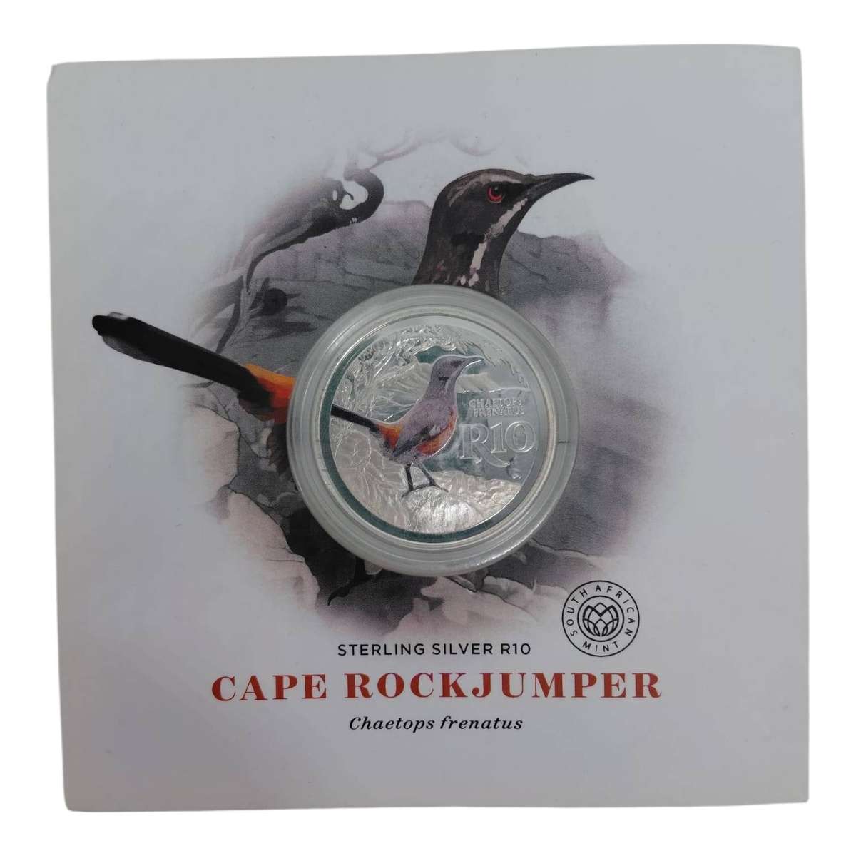 2016 Cape Rock Jumper 1Oz Sterling Silver Colour Coin