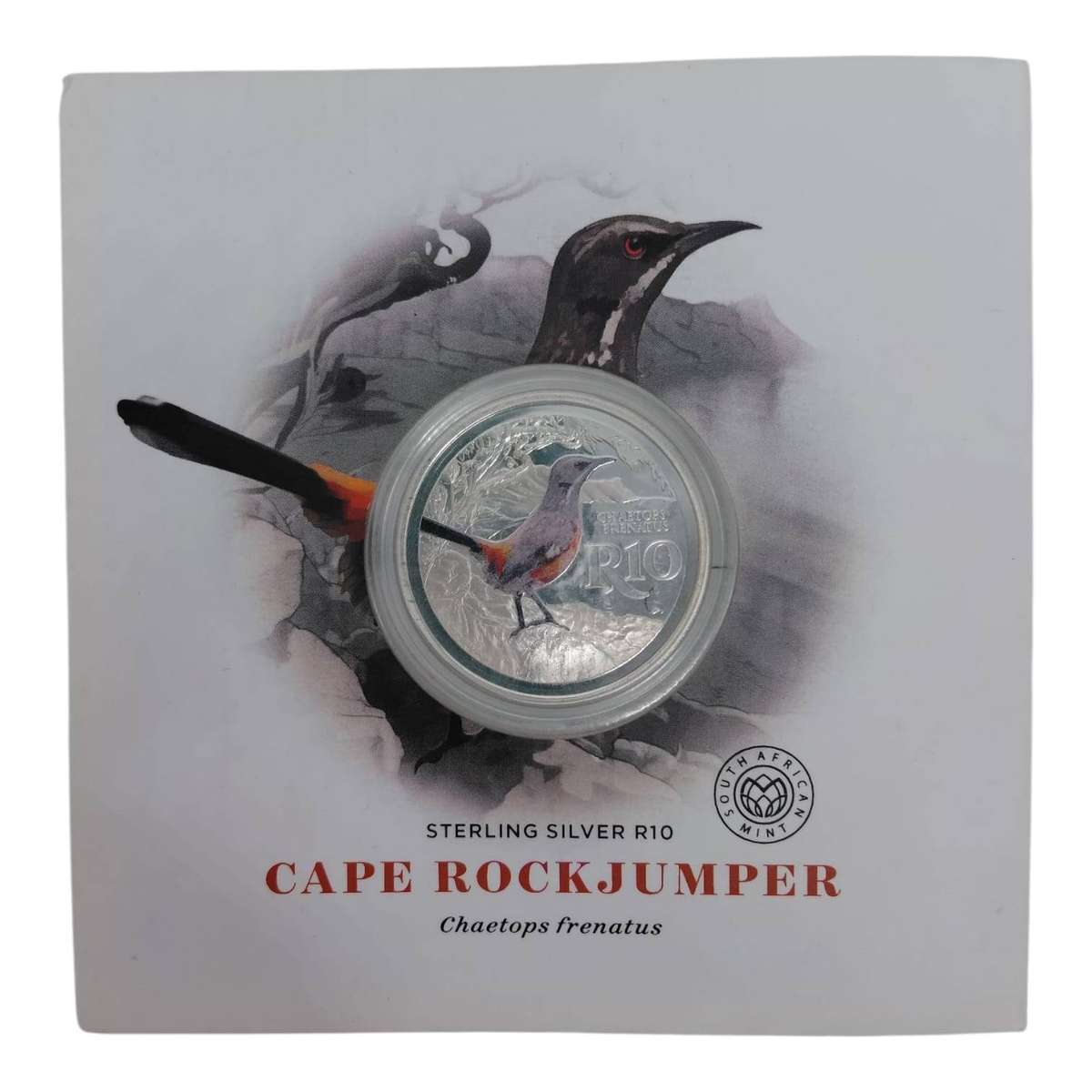 2016 Cape Rock Jumper 1Oz Sterling Silver Colour Coin