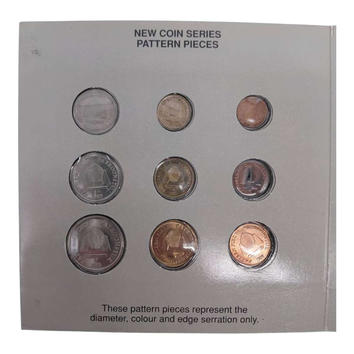 SA New Pattern Coin Set