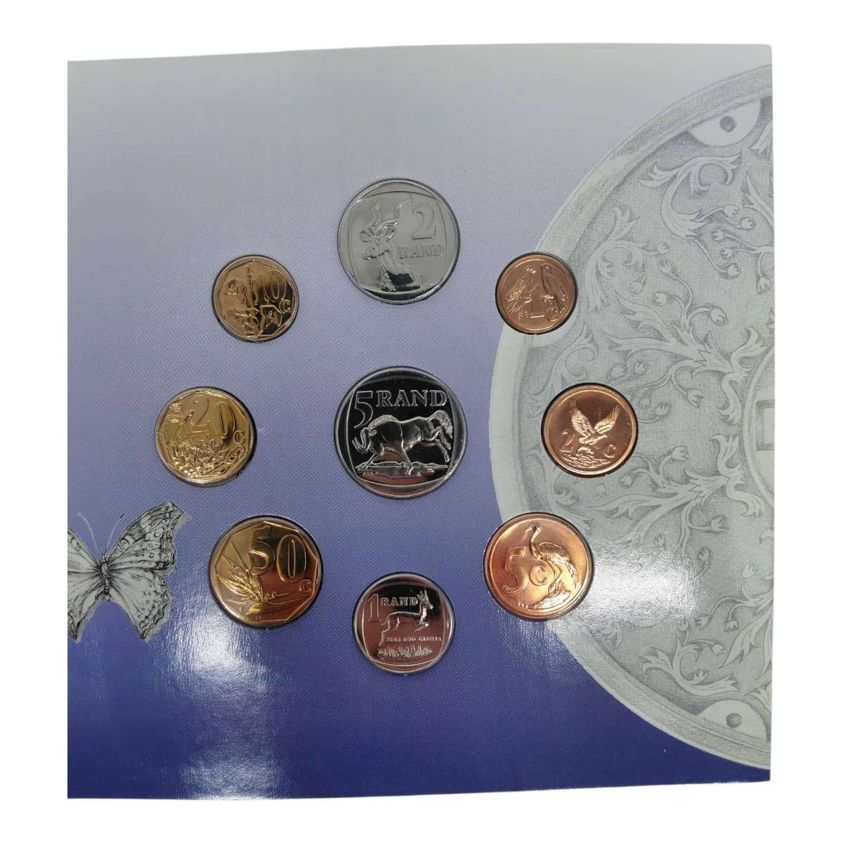 1999 South African Strelitzia Coin Set  Still Sealed