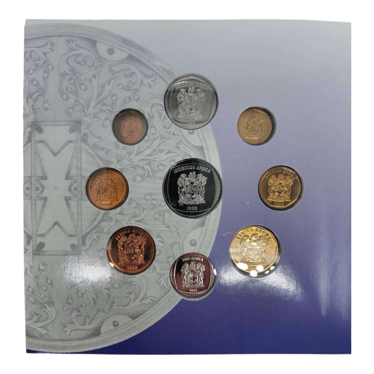 1999 South African Strelitzia Coin Set  Still Sealed