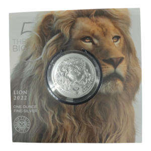 Big 5 SII Lion Brilliant Uncirculated Silver 1Oz