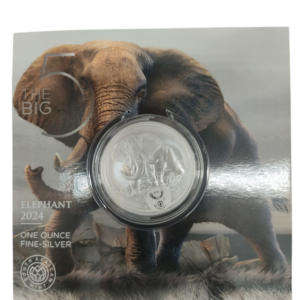 Big 5 SIII Elephant Brilliant Uncirculated Silver 1Oz