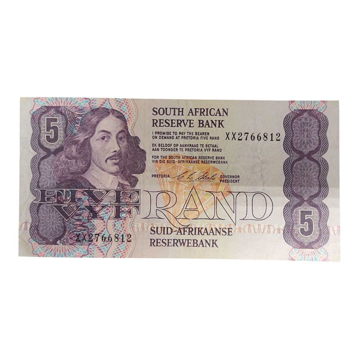 CL Stals 1st and Only Issue Replacement Note 5 Rand