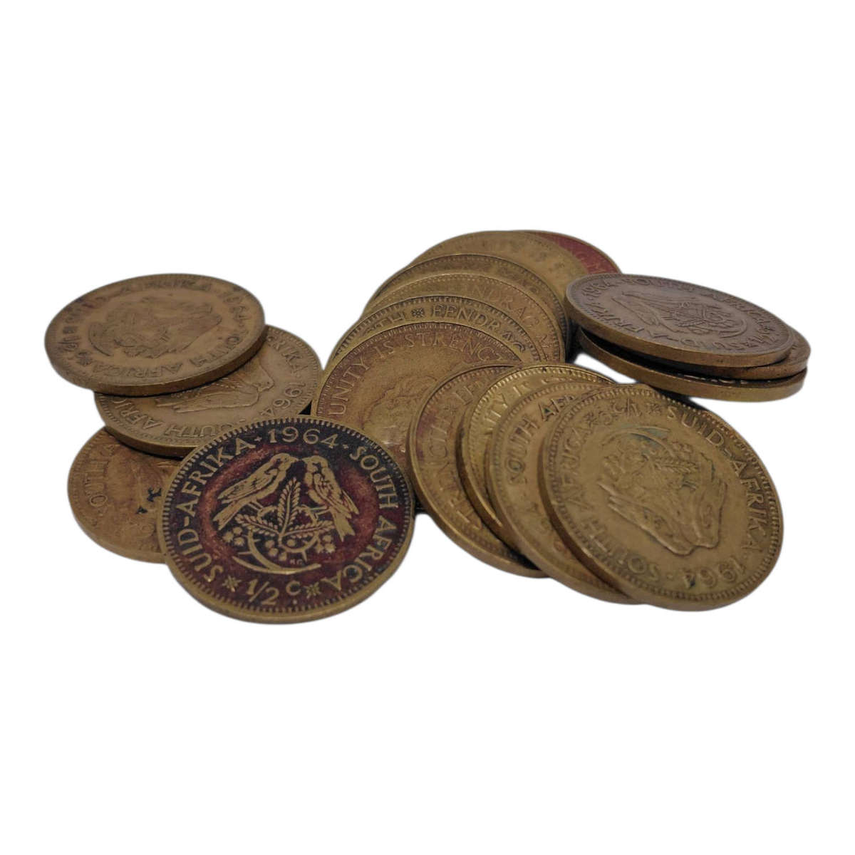 South African ½ Cent Coins  1963 (Set of 13)