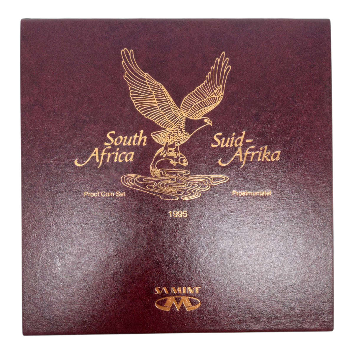 South Africa 1995 Proof Coin Set  Complete Original SAM Issue