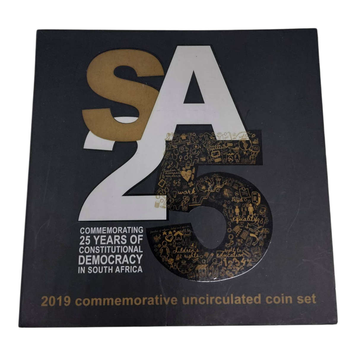 South Africa 2019 "25 Years of Democracy" Commemorative Uncirculated Coin Set