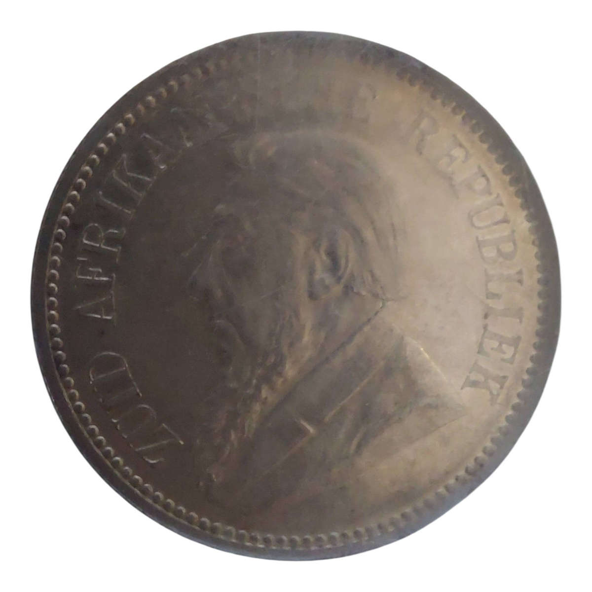 South Africa 1892 2.5 Shilling  NGC Graded AU55