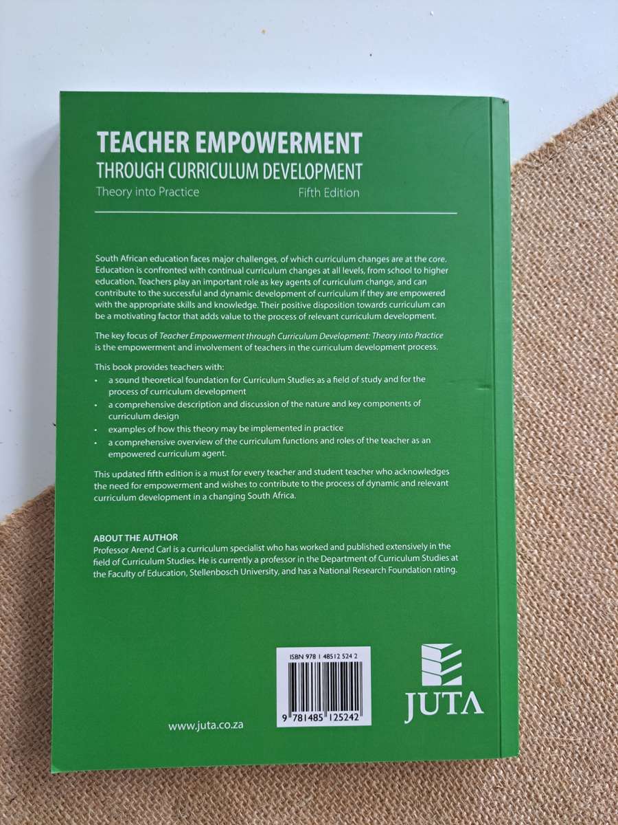 Teacher Empowerment through curriculum development