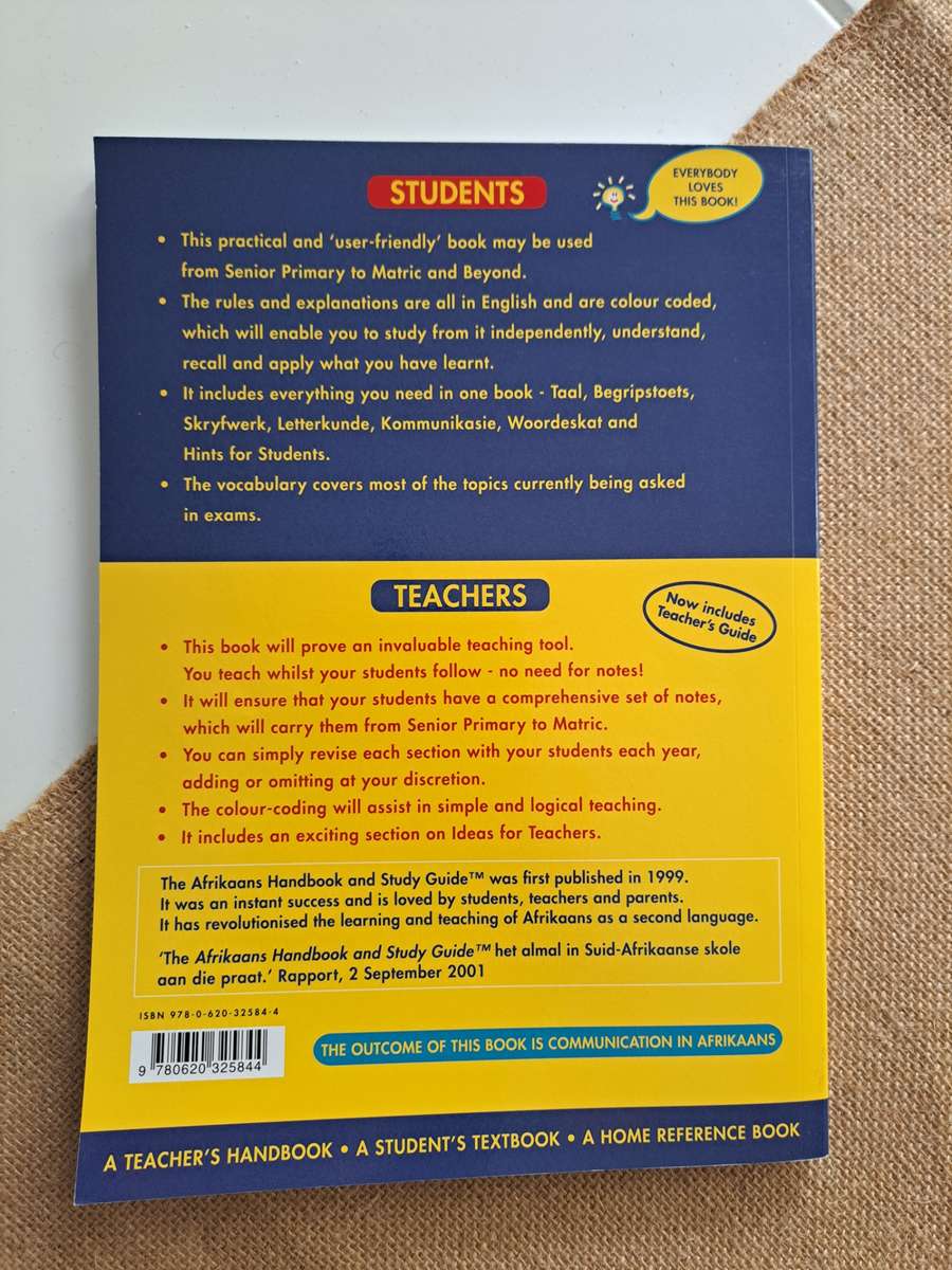 Afrikaans handbook & study guide