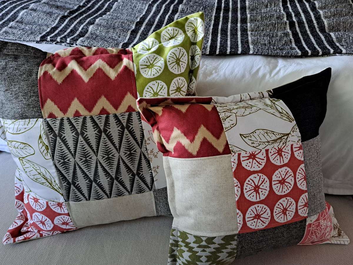 Scatter cushion patchwork