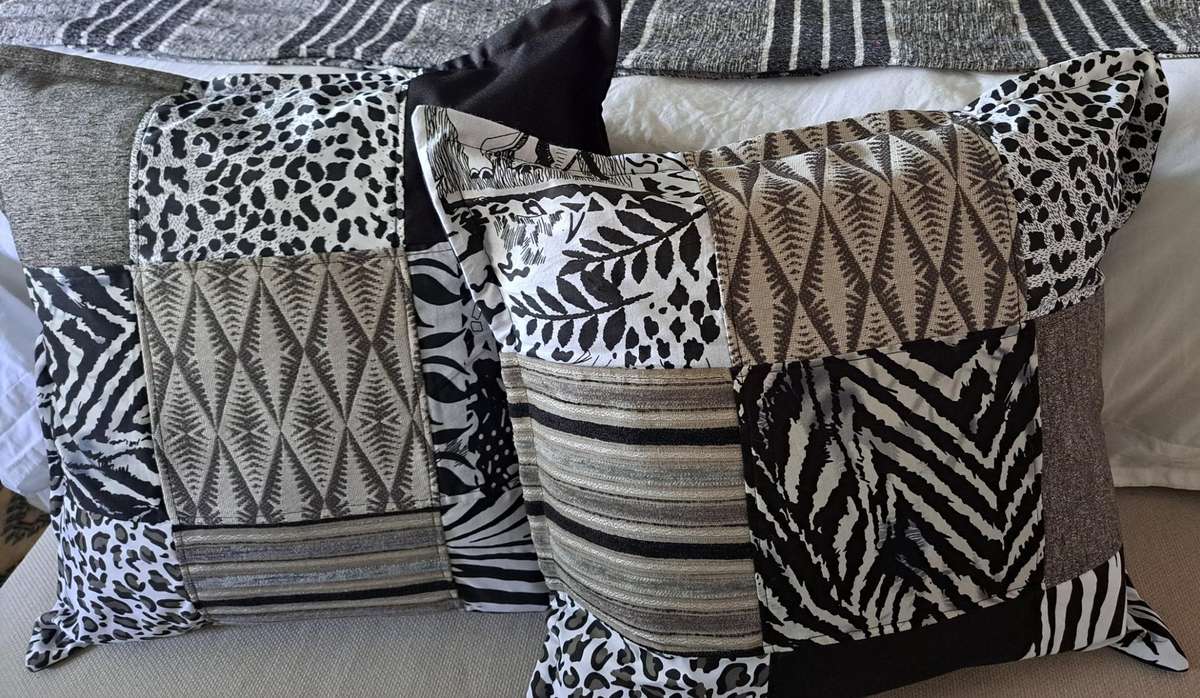 Scatter cushion patchwork