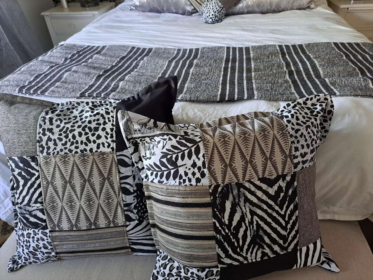 Scatter cushion patchwork