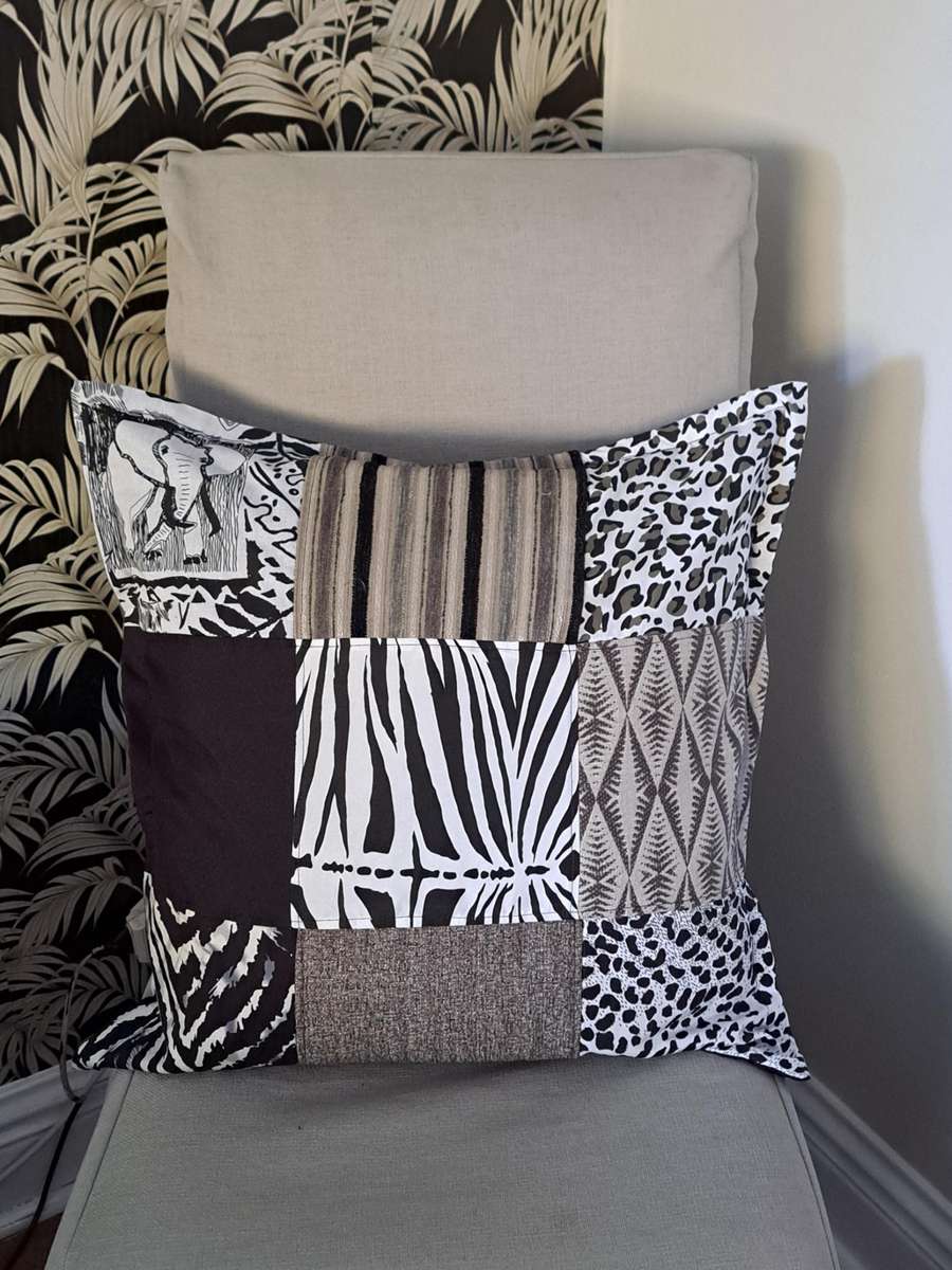 Scatter cushion patchwork