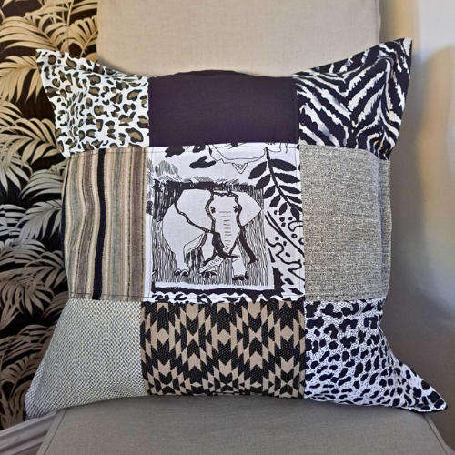 Scatter cushion patchwork
