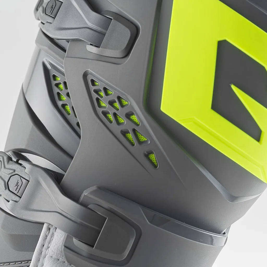Gaerne SG22 Motorcross/Enduro Boots - Anthracite Grey/White - Size EU 44 /UK 8.5