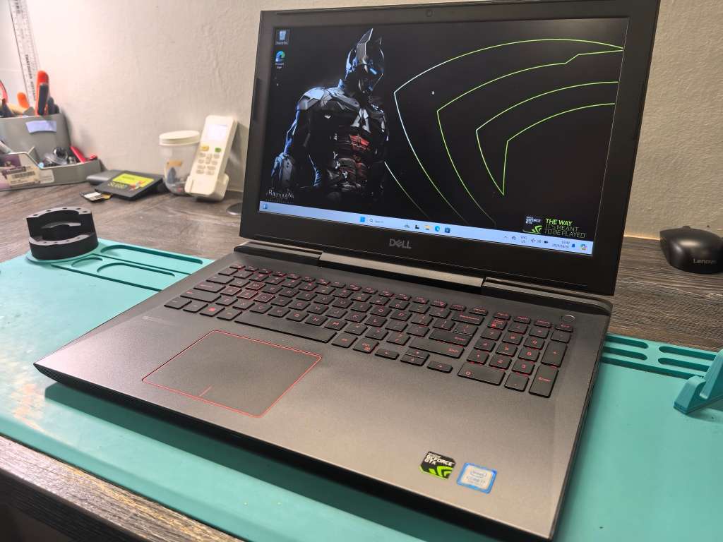 DELL GAMING 7577-i7-7700HQ-16GB-512GB SSD-1000GB HDD-IPS FHD-GTX1050ti-FHD