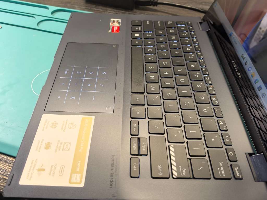 12TH GEN-RADEON GRAPHICS-ASUS S14 FLIP-RYZEN 5-5600H-8GB RAM-512GB SSD-TOUCHSCREEN-FHD+