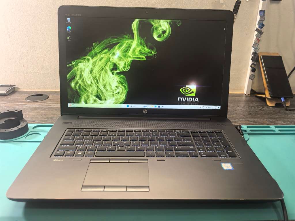 8GB NVIDIA M5000-HP ZBOOK 17 G3 i7-6820HQ*32GB*512GB SSD*FHD*NVIDIA QUADRO M5000 8GB