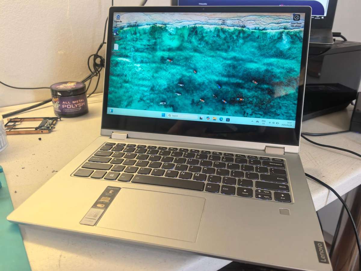 Quad Core i7 10th Gen Lenovo C340 Touchscreen Laptop 8GB RAM 256GB NVMe SSD FHD