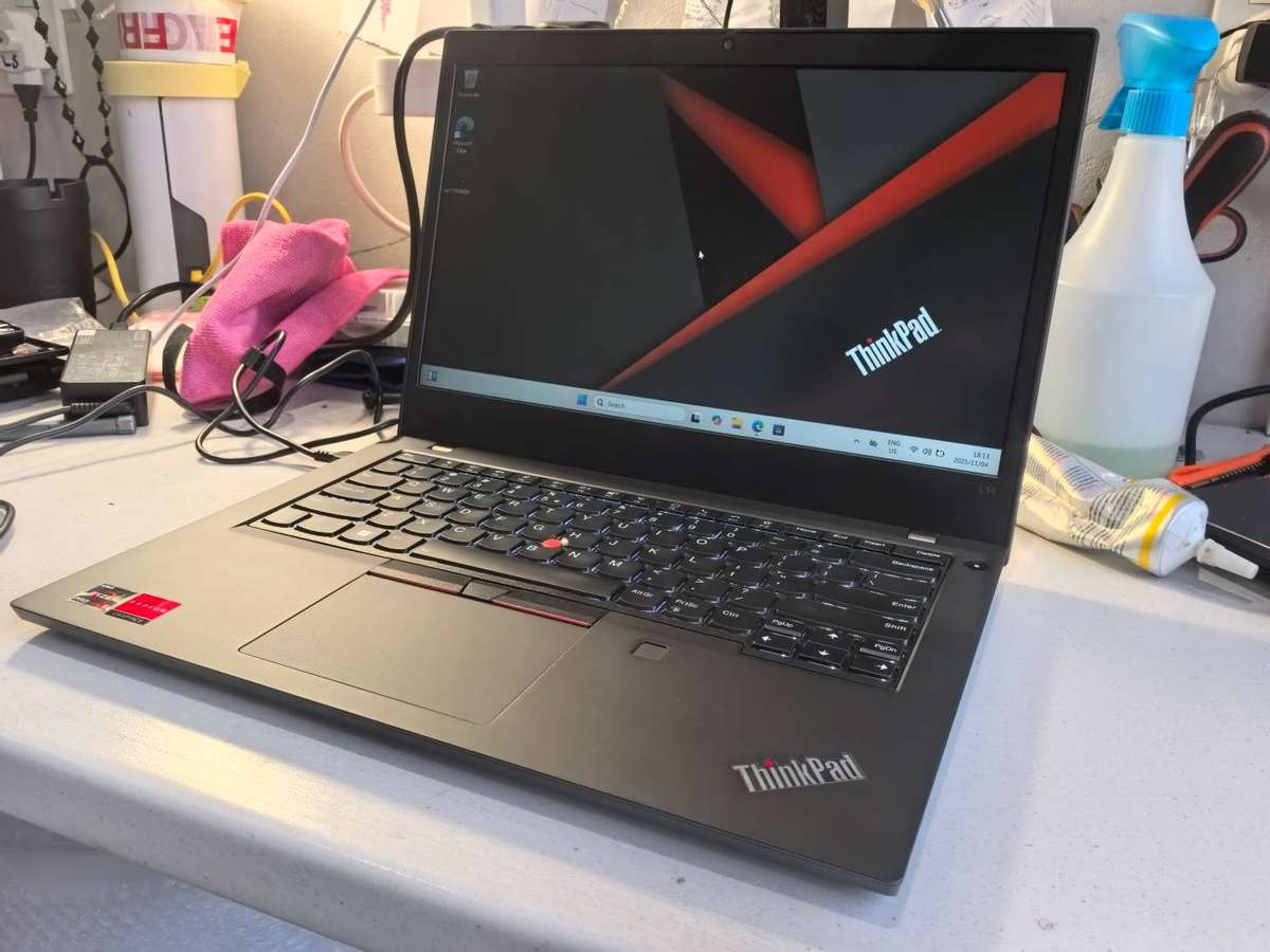 12TH GEN LENOVO THINKPAD L14*RYZEN 5 PRO-5650U*8GB DDR4*256GB SSD*RADEON GRAPHICS*FHD*4GLTE