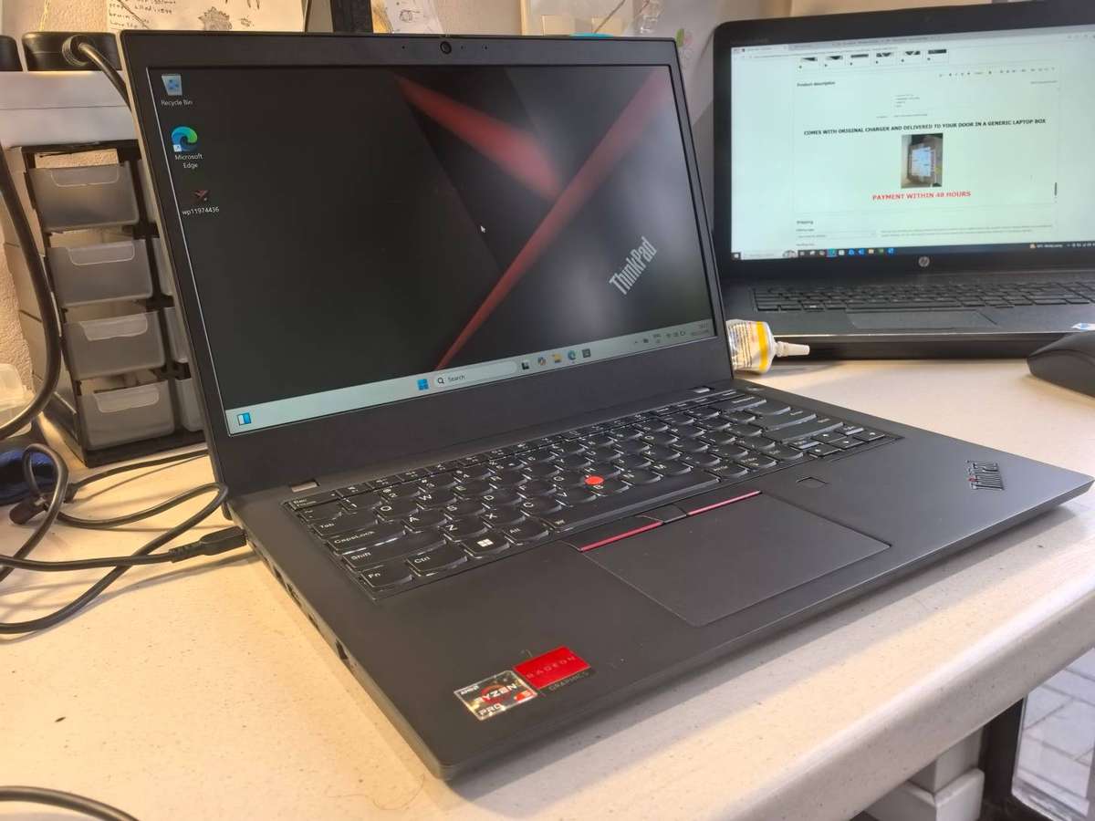 12TH GEN LENOVO THINKPAD L14*RYZEN 5 PRO-5650U*8GB DDR4*256GB SSD*RADEON GRAPHICS*FHD*4GLTE