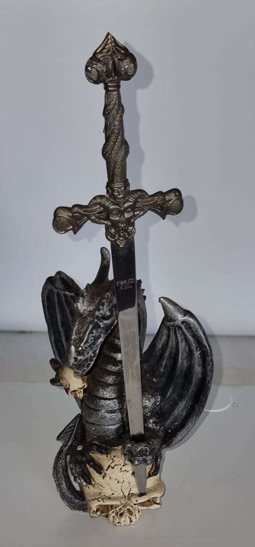 DRAGON - DAGGER Ornamental letter opener