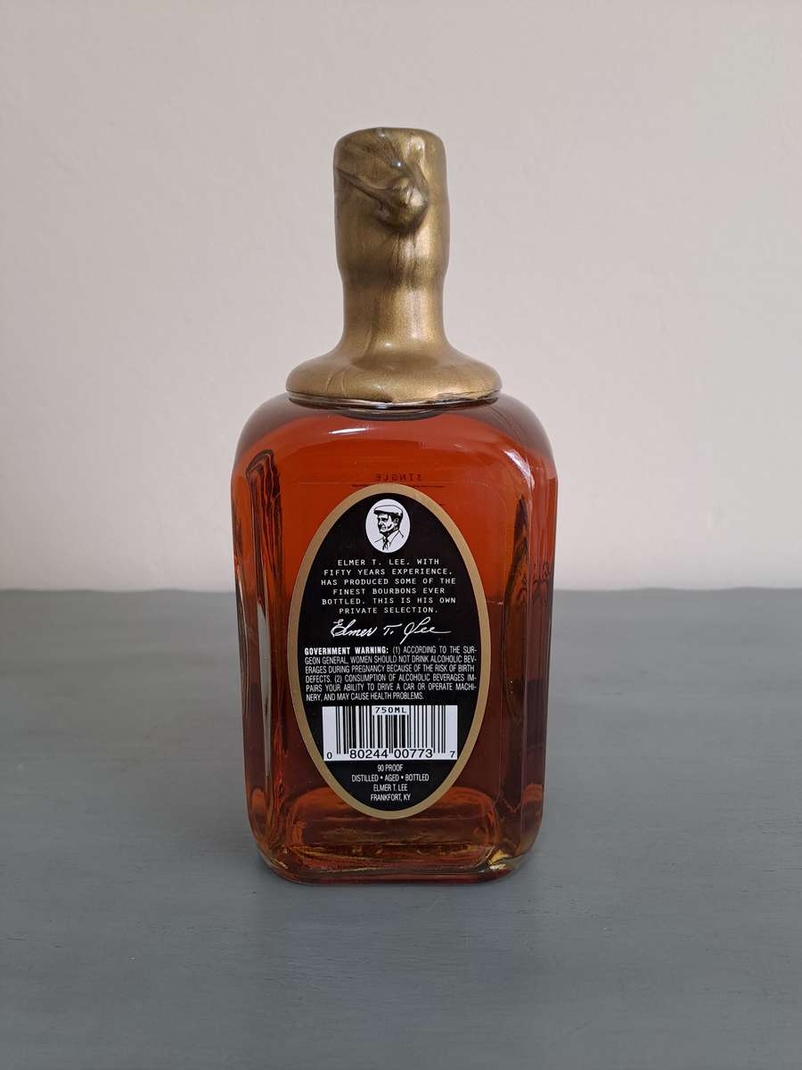 Elmer T. Lee Gold Wax Kentucky Straight Bourbon Whiskey, 90% Proof, 750ml