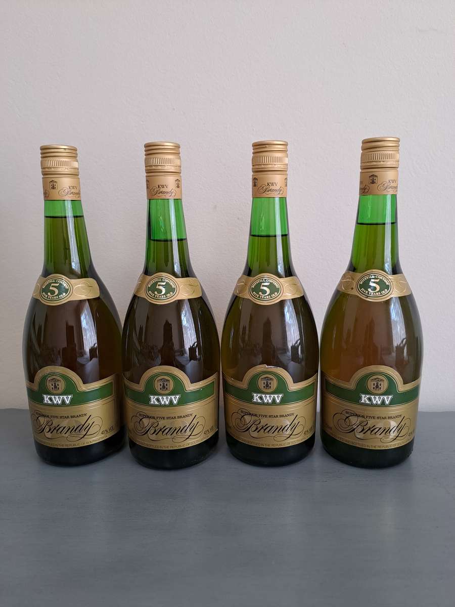 Vintage KWV 5 Star 5 Year Brandy, 750ml, 43%