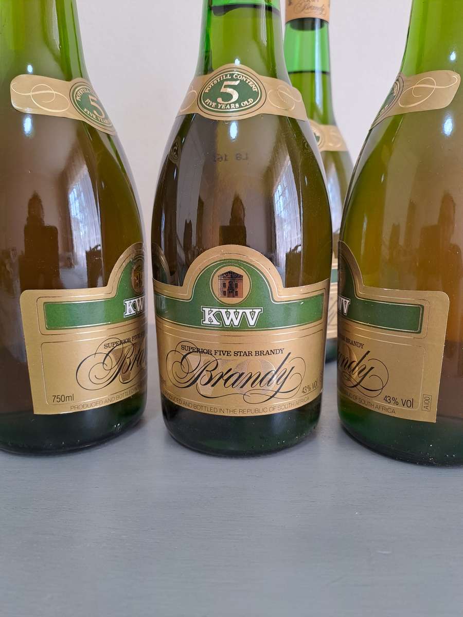 Vintage KWV 5 Star 5 Year Brandy, 750ml, 43%