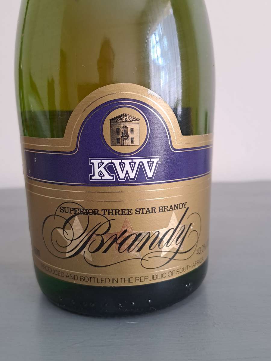 Vintage KWV 3 Star Brandy, 750ml, 43%