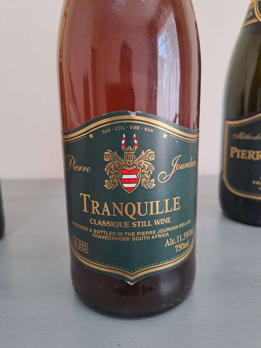 3 x Vintage Pierre Jourdan Brut and Still Wine Sealed and full, 1990's, 375ml, 750ml, and 1L.