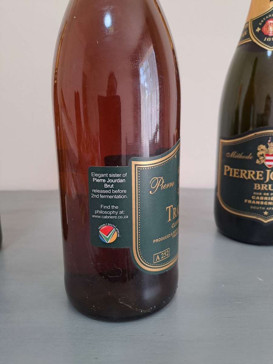 3 x Vintage Pierre Jourdan Brut and Still Wine Sealed and full, 1990's, 375ml, 750ml, and 1L.
