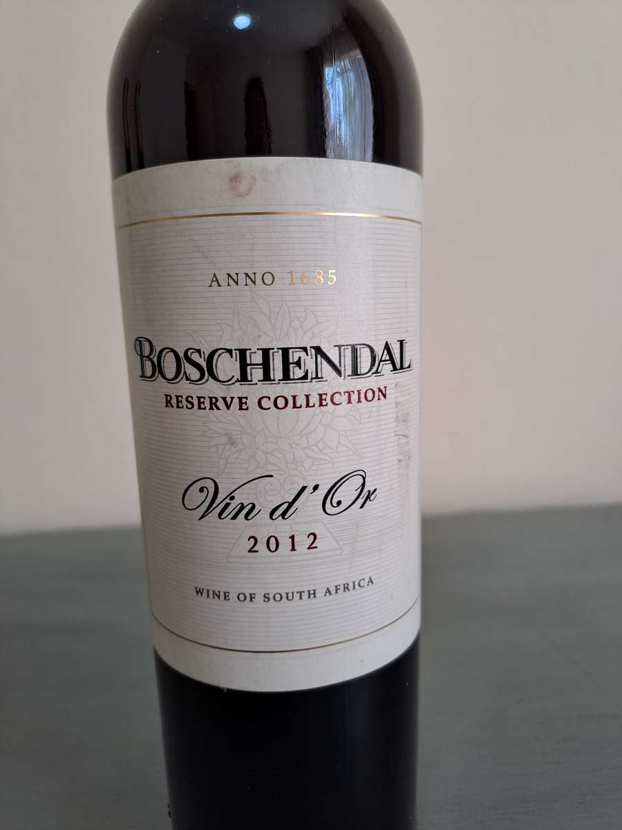 2012 Boschendal Vin d'Or Wine, Reserve Collection, 375ml, 10%