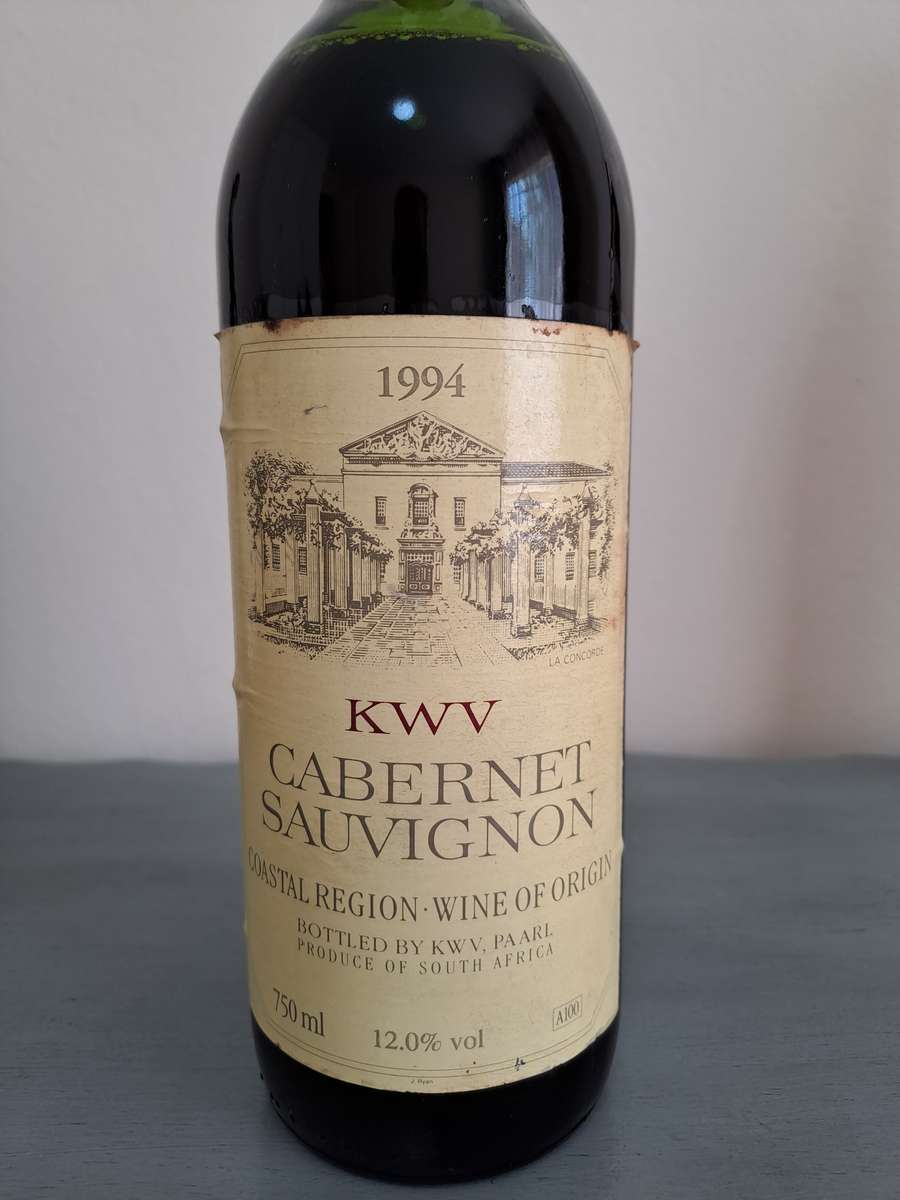1994 KWV Cabernet Sauvignon, 750ml, 12%