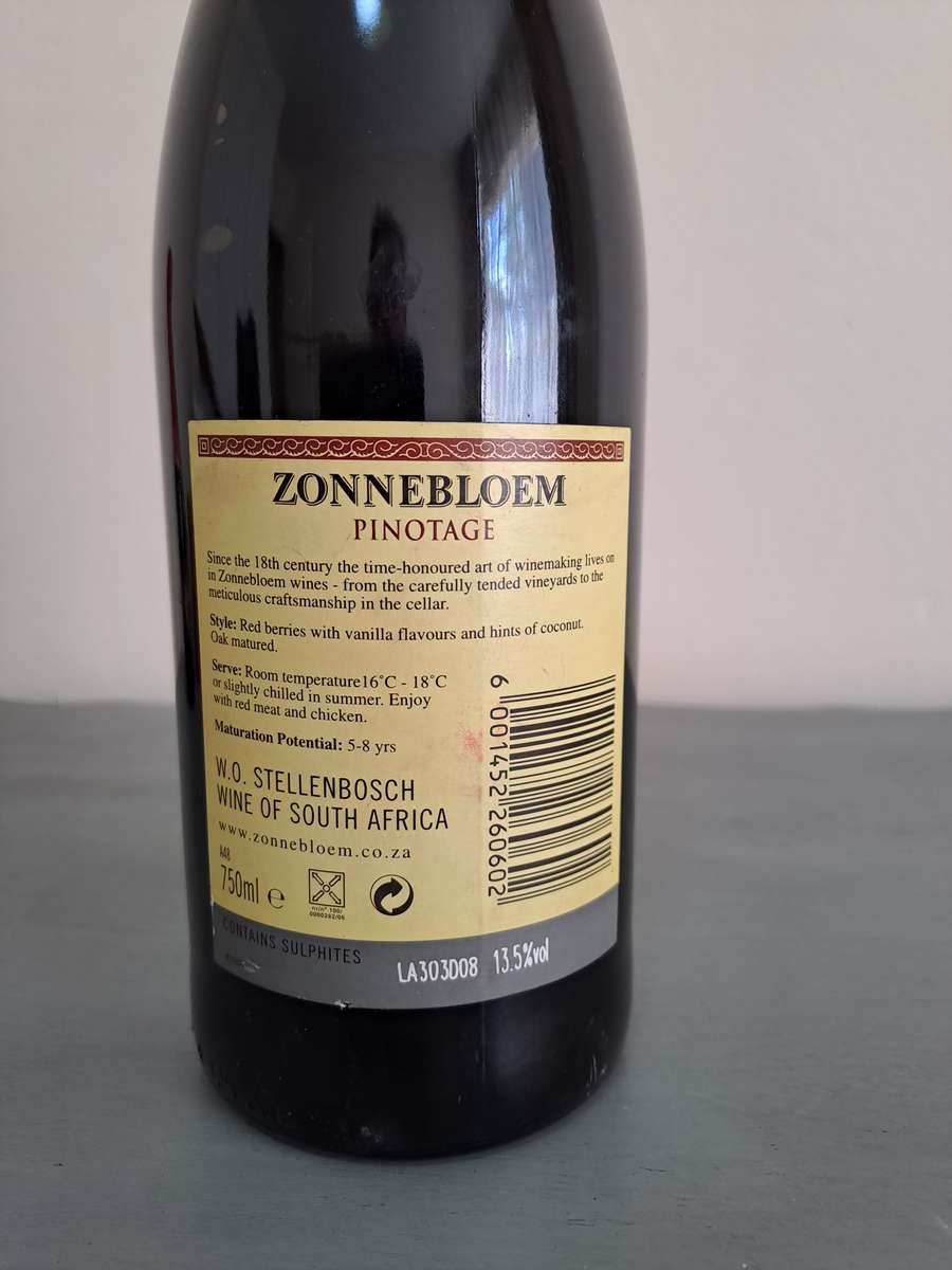 2006 Zonnebloem Pinotage, 750ml, 13.5%