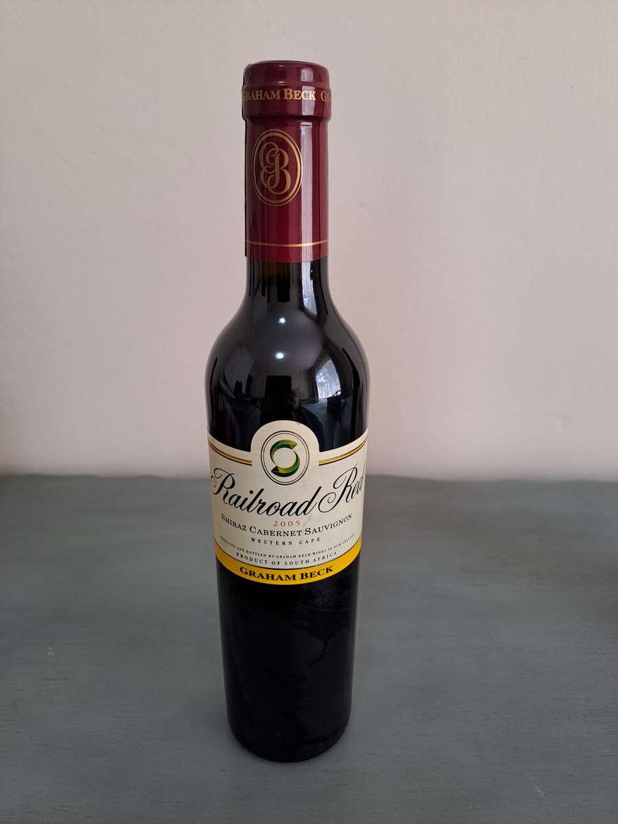 2005 Graham Beck Railroad Red Shiraz Cabernet Sauvignon, 375ml, 13.5%