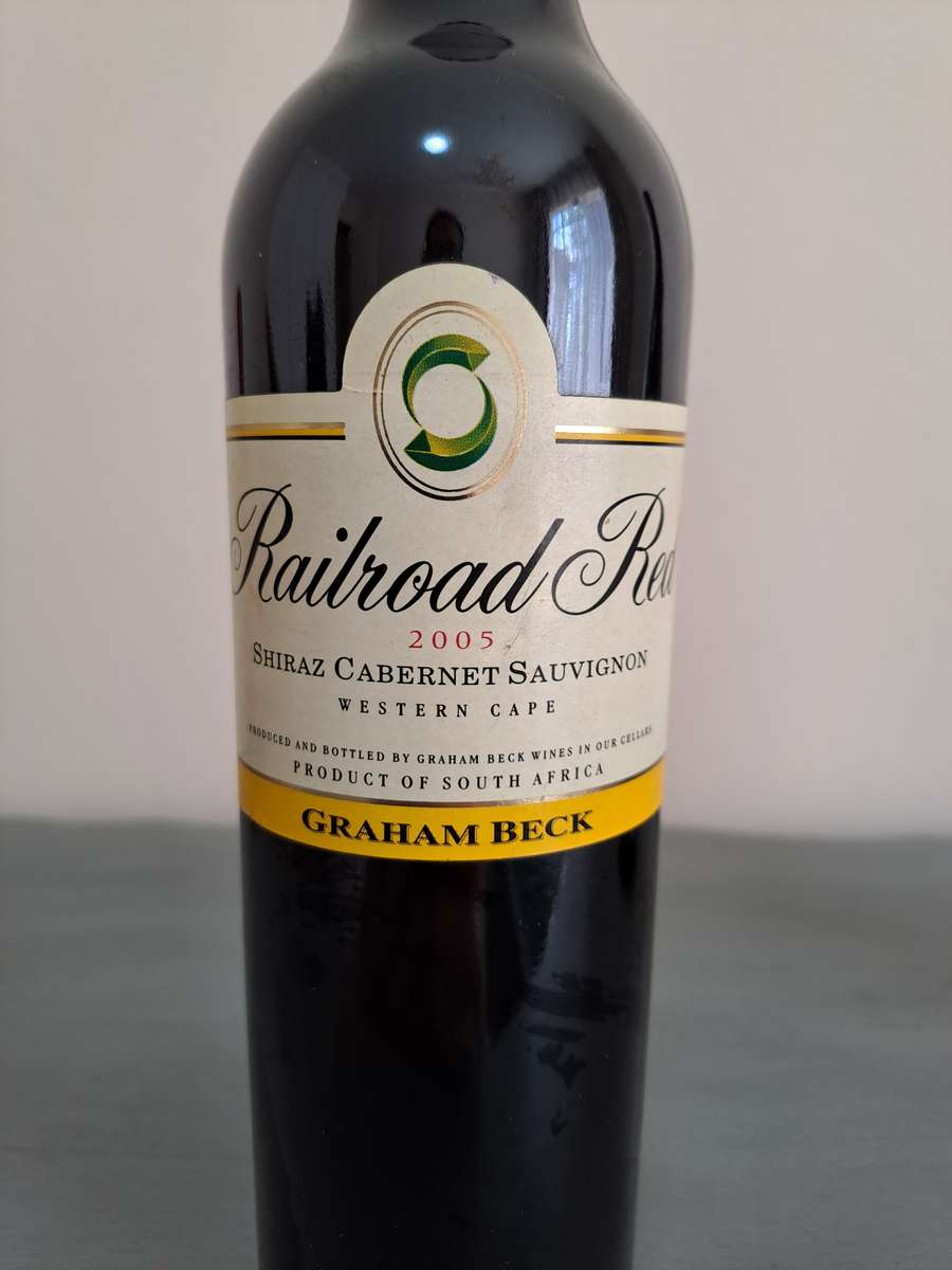 2005 Graham Beck Railroad Red Shiraz Cabernet Sauvignon, 375ml, 13.5%