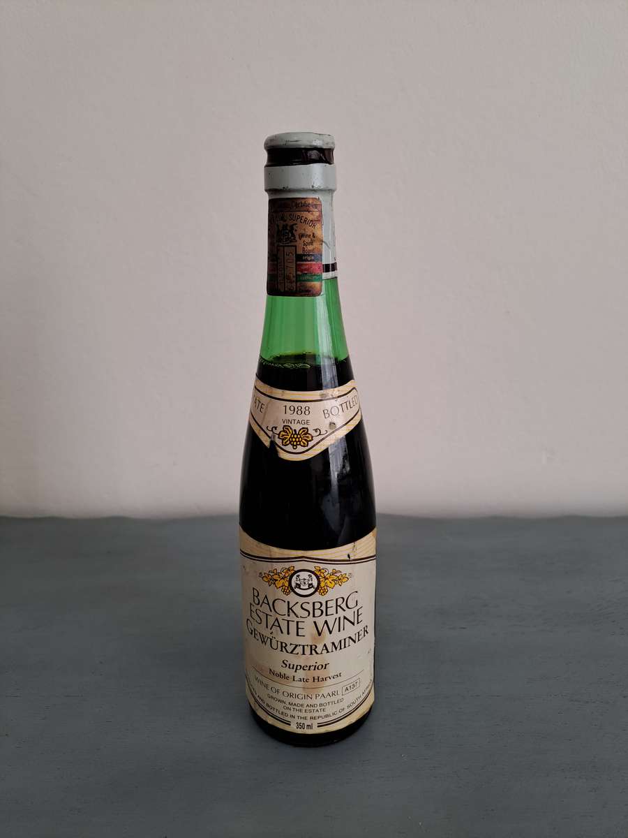 1988 Backsberg Superior Noble Late Harvest, 350ml
