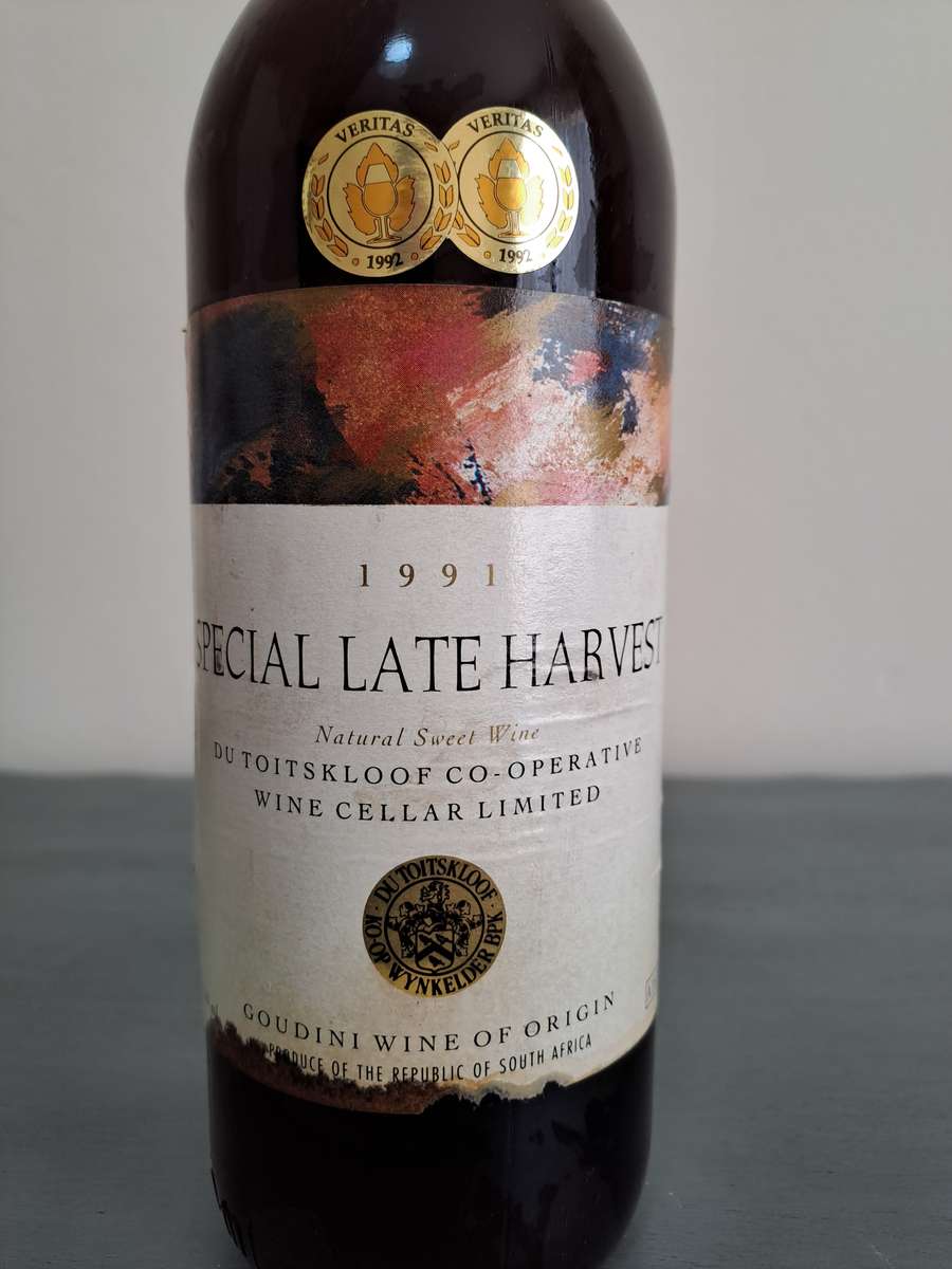 1991 Du Toitskloof Special Late Harvest Natural Sweet Wine, 750ml