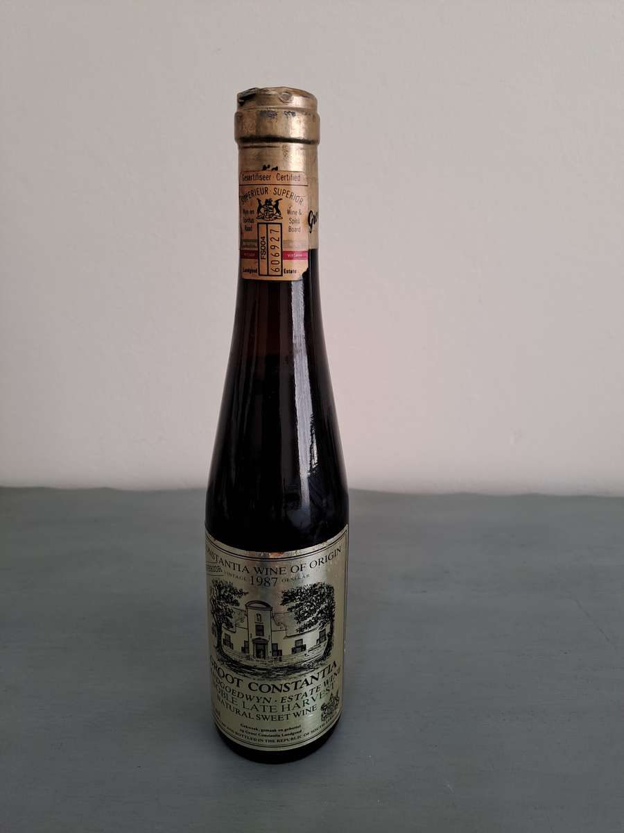 1987 Groot Constantia Noble Late Harvest, 375ml.