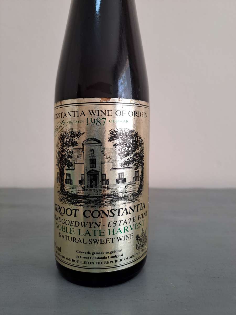 1987 Groot Constantia Noble Late Harvest, 375ml.