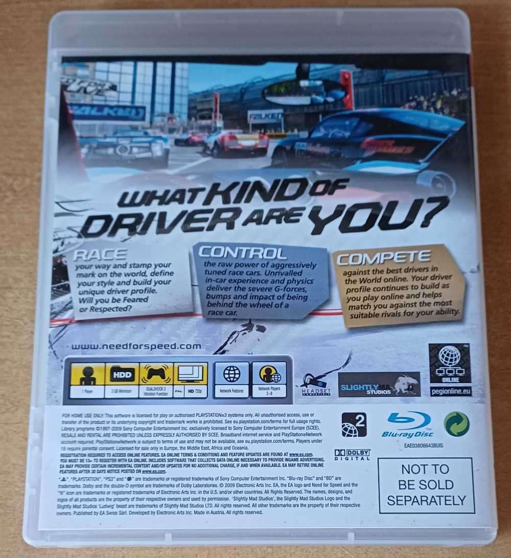 Need For Speed Shift (PS3)