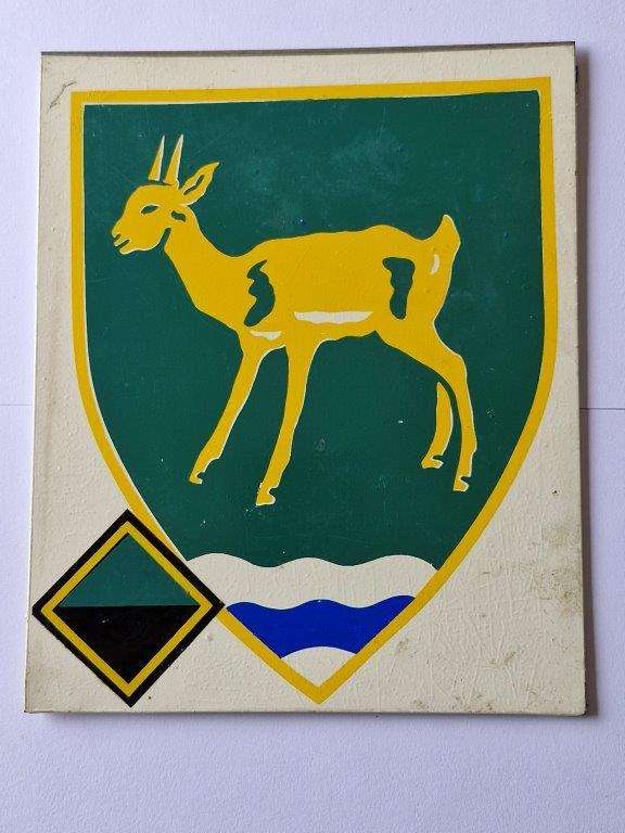 Oribi Commando Vehicle Plate