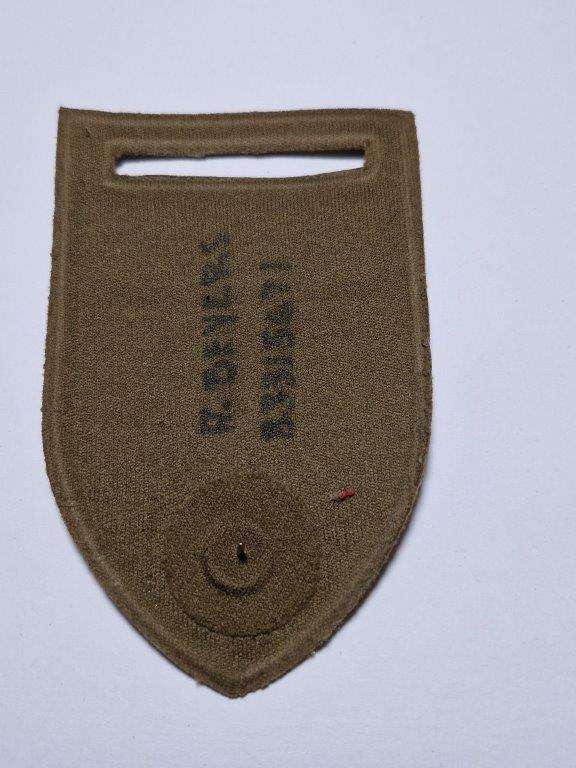 SADF 5 SAI tupperware shoulder flash. Pin intact