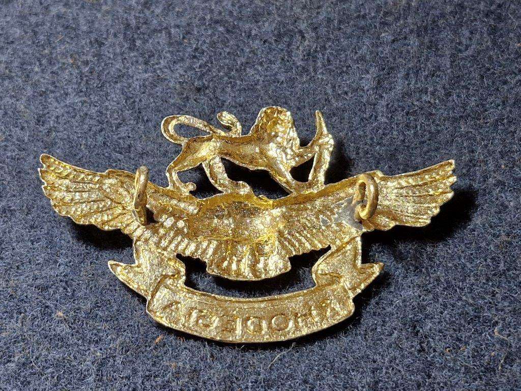 Rhodesian Air Force Cap Badge.